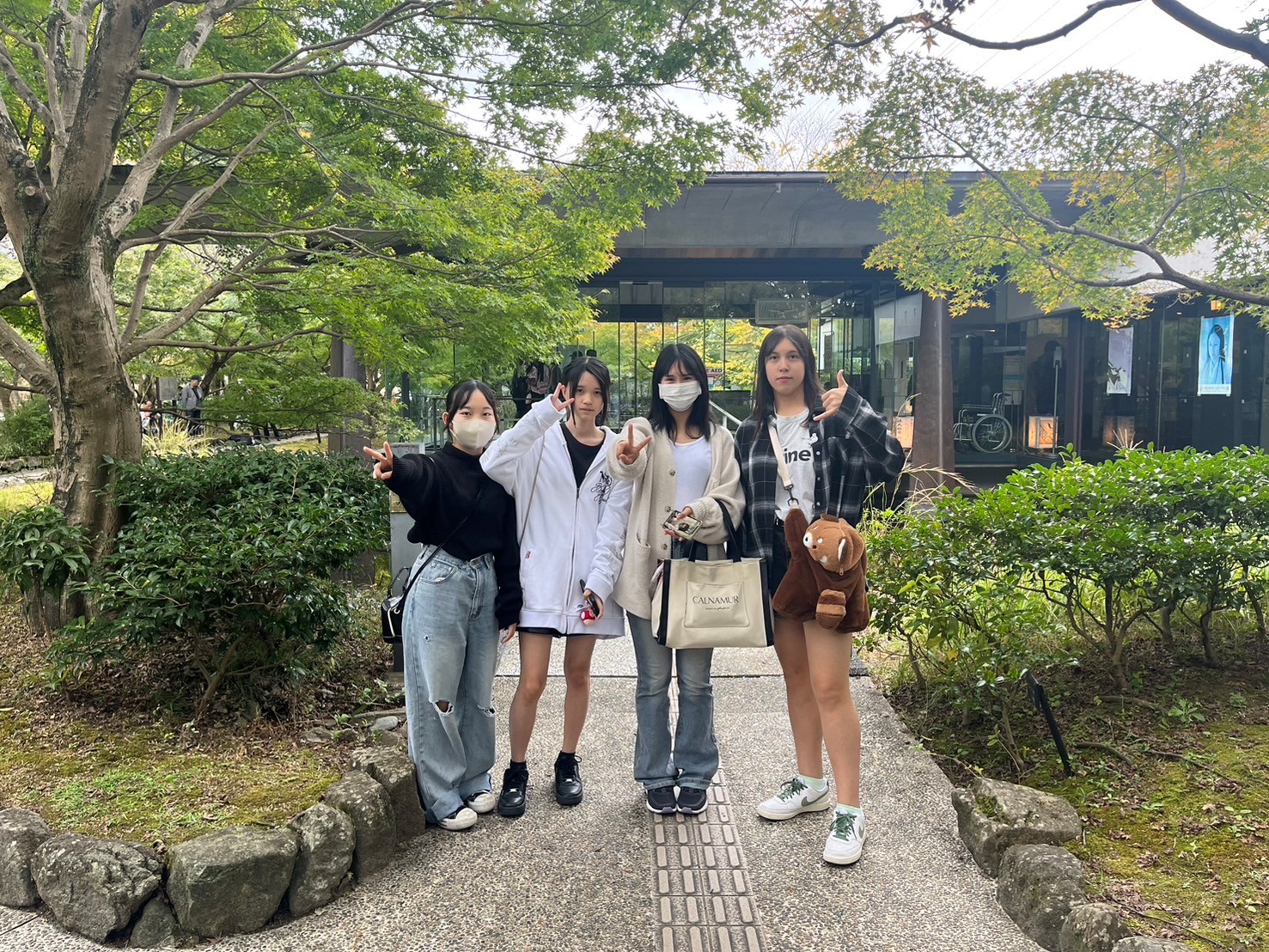 源氏物語ミュージアム　女子2組